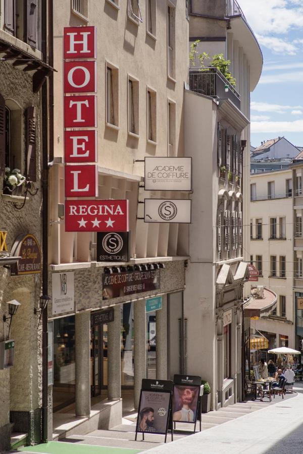 Hotel Regina Lausanne Exteriör bild